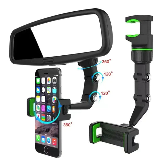 Soporte Celular Pro Retrovisor 360°